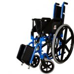 Rainbow wheelchair folded