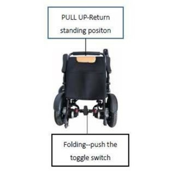 Tian Power Travel Wheelchair - Image 2